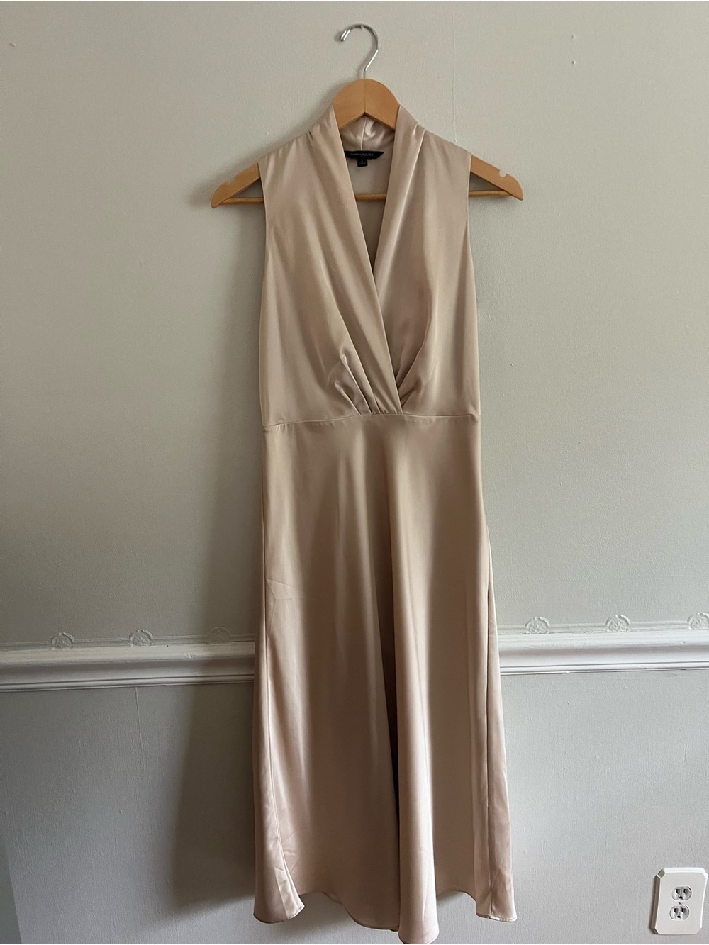 Banana Republic Cream Midi Dress